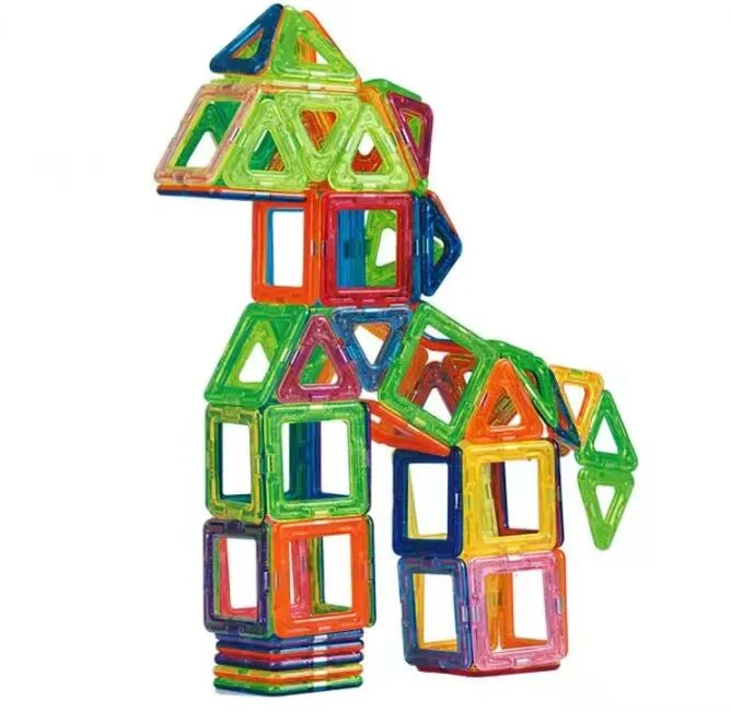 High quality/High cost performance  Plastic Magnetic Building Blocks Toys