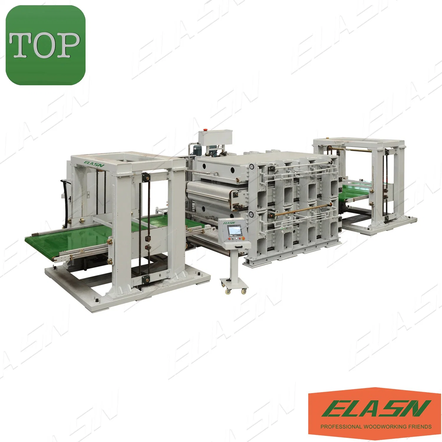 MDF Melamine Board Hot Press Machine Production Line for Wooden Door