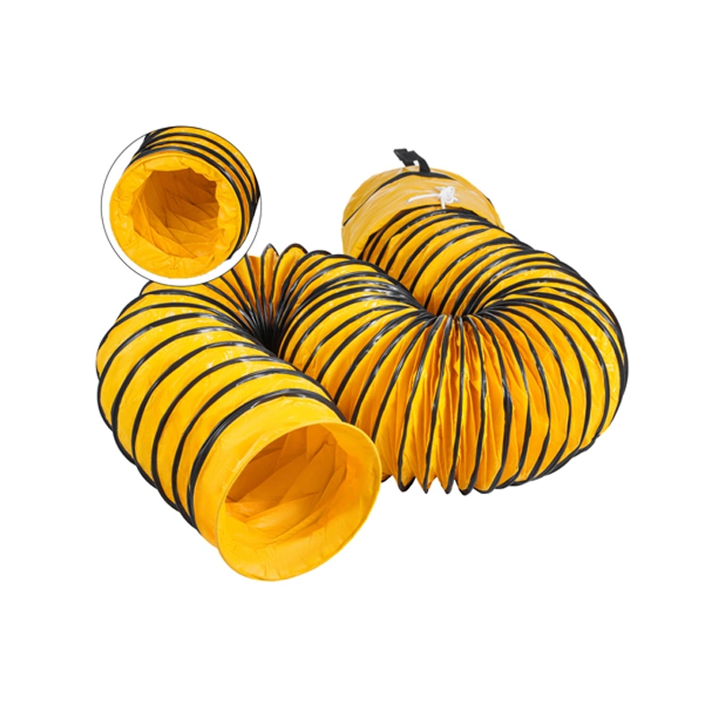 Litong PVC Air Ventilation Flexible Duct Hose Wholesale PVC Fabric Spiral Duct Auger-Type Flexible Air Duct Hose