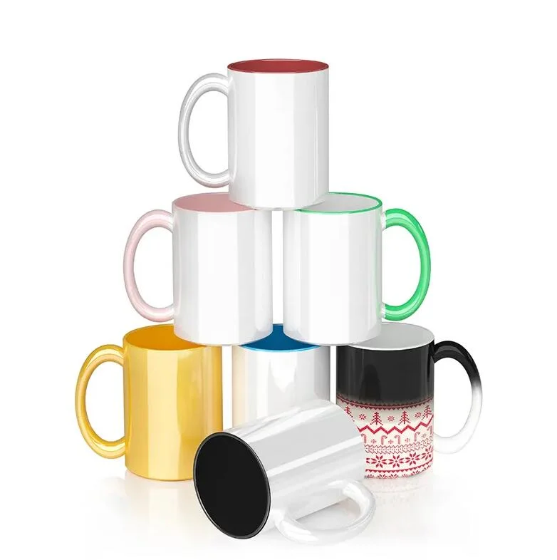 Sublimation Magic Color Mug 11oz DIY Personalized Mugs