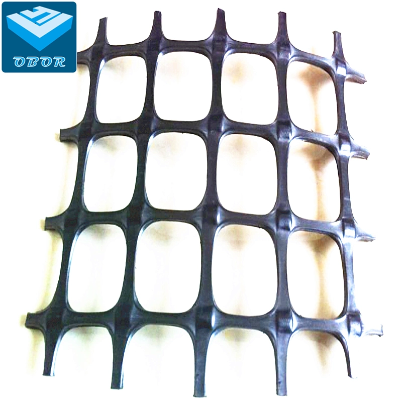 Factory Whosale Biaxial Plastic Geogrid for Coal Mine Road Railway Highway