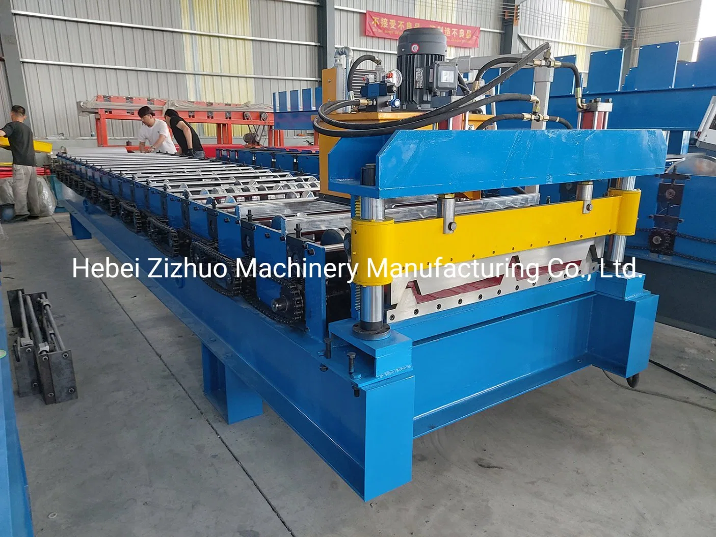 Direct Factory Steel Trapezoidal Roof Panel Box Profile Rib Ibr Roofing Sheet Cold Deck Roll Forming Machine China Price