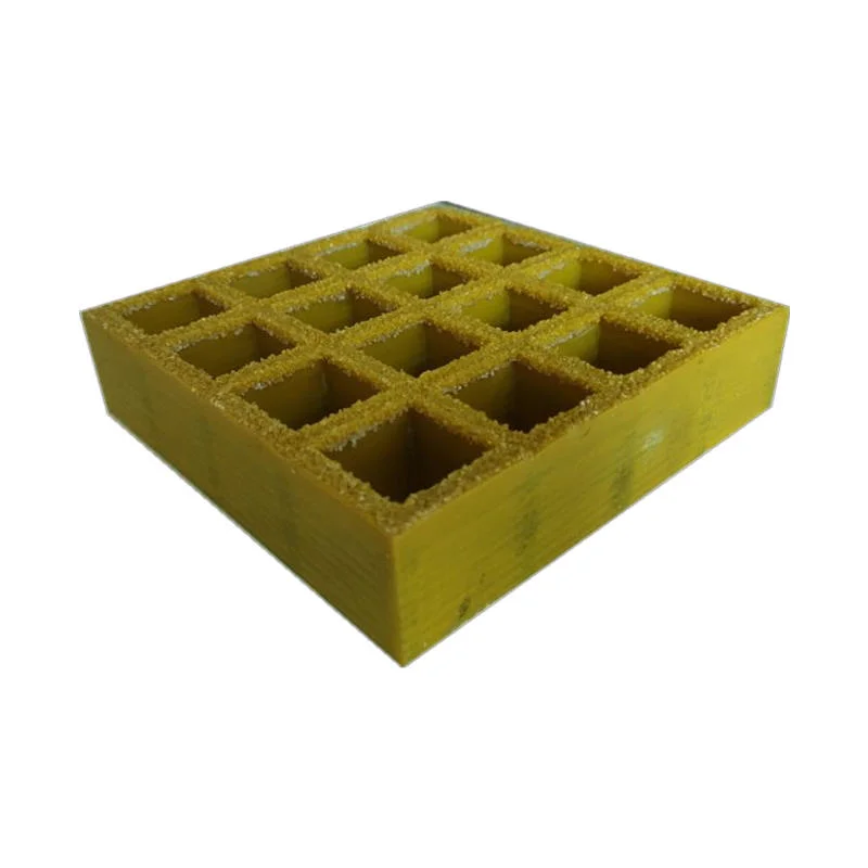 Mini-Mesh Fiberglass Green Grating Anti-Slip FRP Car Wash Trench Drain Covers GRP Flooring Grate