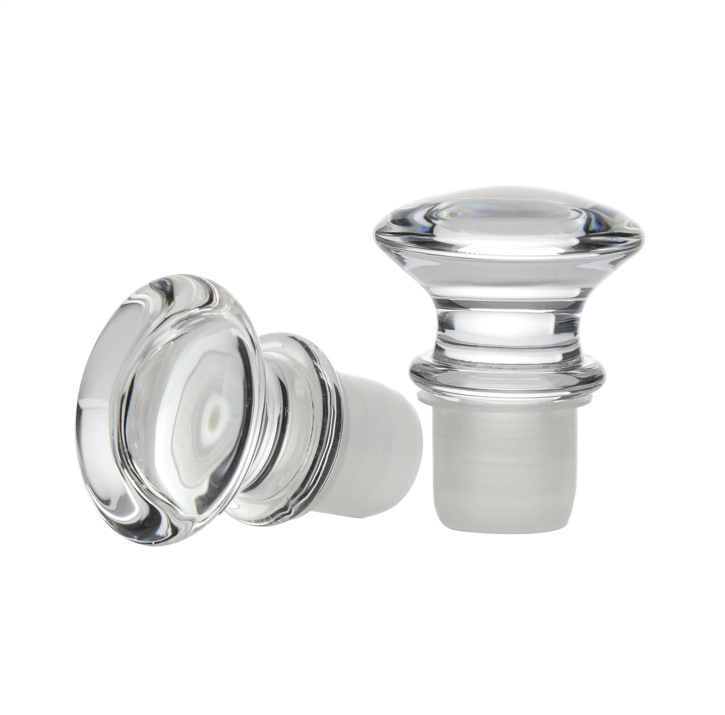 New Product UFO Shaped Cork Vodka Bottle Crystal Glass Stopper Closers