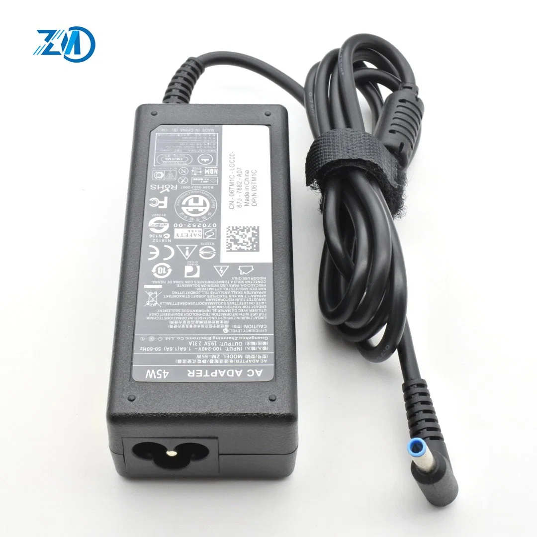 19.5V 2.31A 45W Punta azul 4.5*3,0 mm Portátil Adaptador de CA HP 740015-003 Hstnn-Da reemplazo para40 Cargador de batería 19,5 V 2.31A