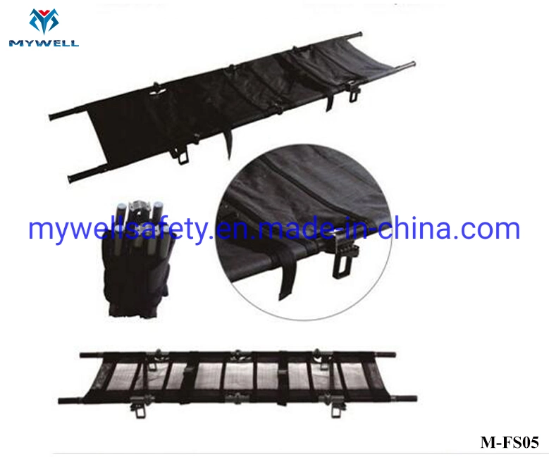 M-Fs05 Cheap Price Single Tactical Military Foldaway Folding Stretcher for Sale