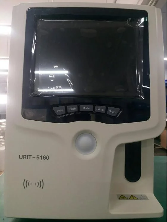 5 parte pantalla táctil Auto Hematology Analyzer Urit-5160