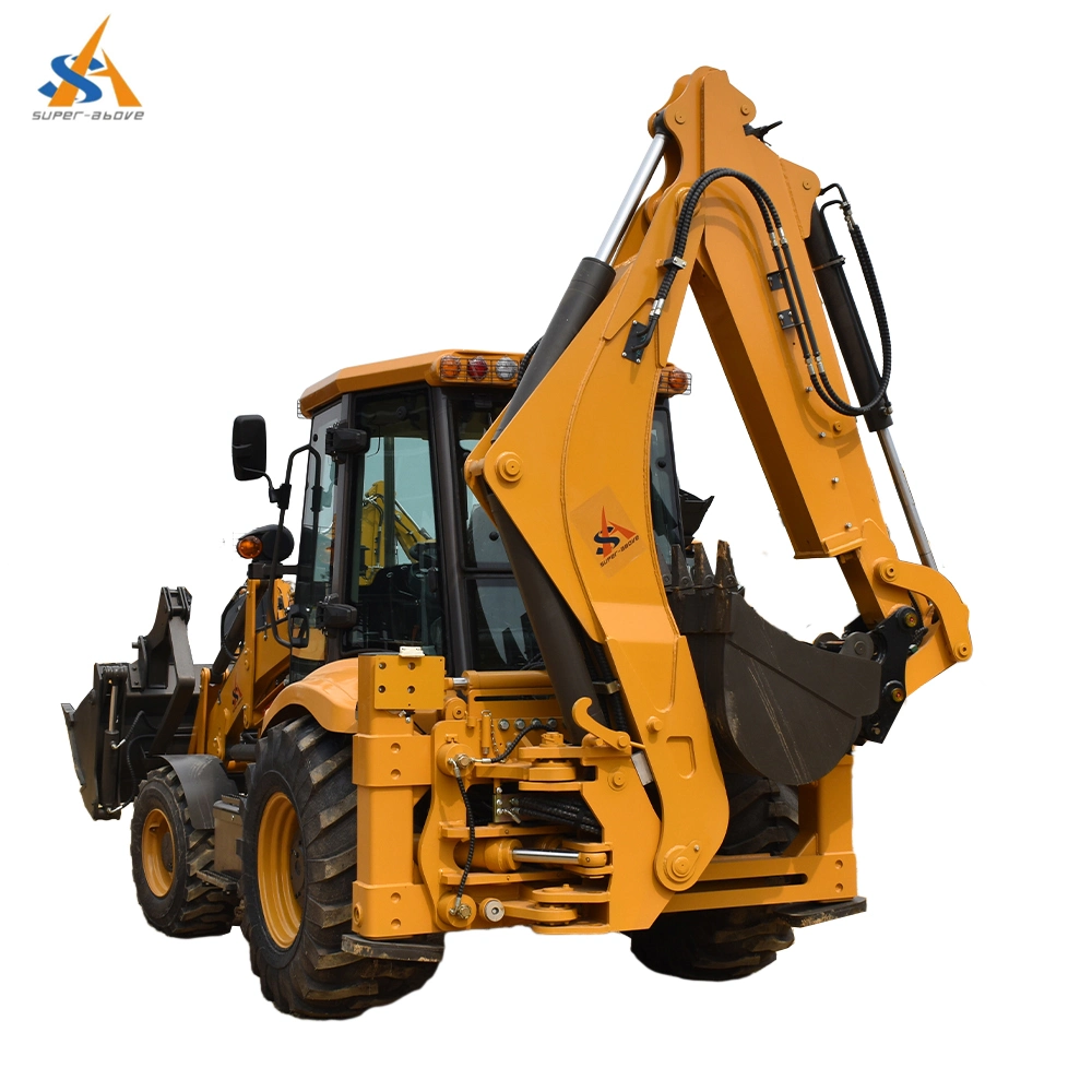 Super-Above Backhoe Loader, 2ton 3ton 5ton 6ton Mini Tractor Backhoe Loader