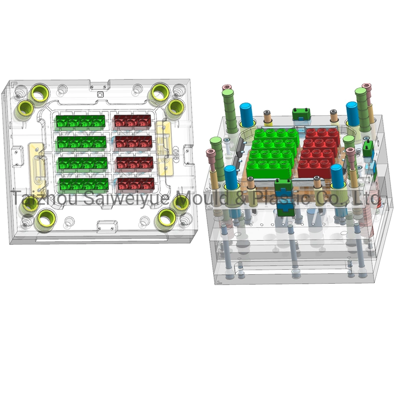 Plastic Lego Early Education Children Construction Blocks Mold Stem Toy Injection Mould