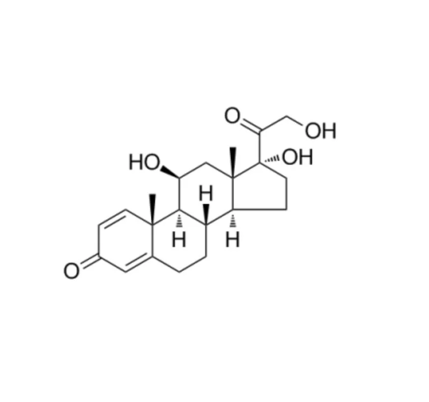 Prednisolona CAS 50-24-8 polvo crudo Grado farmacéutico Prednisolon