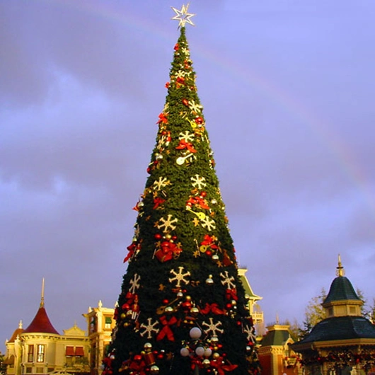 2021 Nuevo diseño de gran árbol de Navidad con luz artificial decoración Proveedor