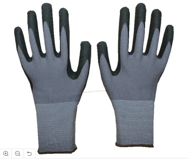 15gauge Mircro Foam Nitrile Coated Breathable Hand Work Glove