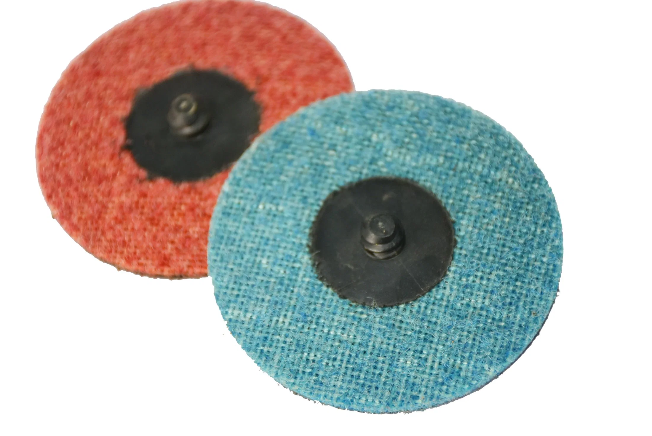 2 Inch a/O and Za and Ceramic/Non Woven Quick Change Sanding Disc Set with Tray and 1/4" Holder for Rust Paint Removing