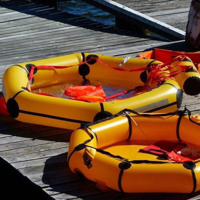 Derflex Customized Life Raft Tarpaulin Materialien für die Sicherheitsanwendung