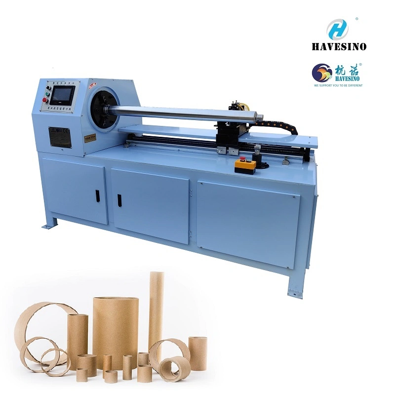 Made in China Automatic Cardboard Tube Cutting Machine Paper Core Cutter