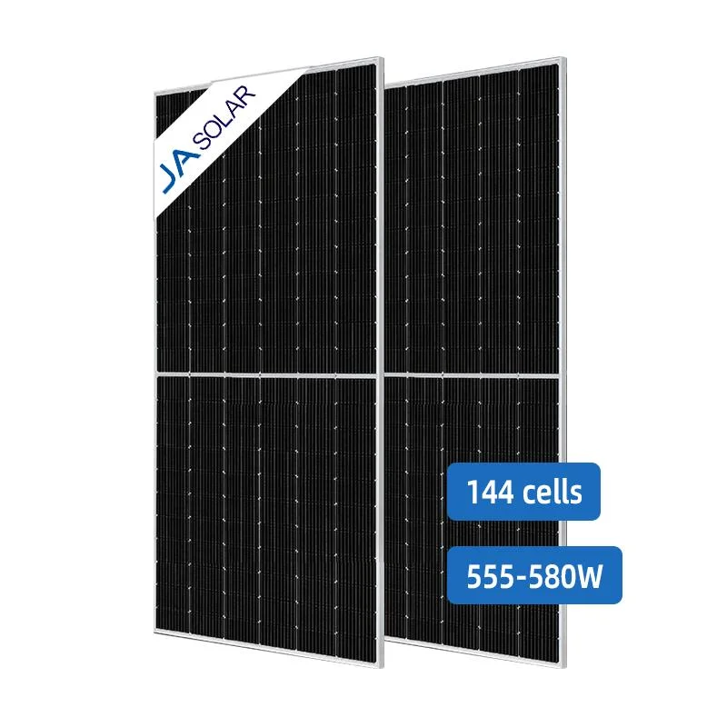 Ja Jam72D40 555-580W Wholesale Poly PV Fold Flexible Black Monocrystalline Polycrystalline Photovoltaic Module Mono Solar Energy Power Cell Panel