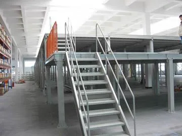 Steel Structure Mezzanine Racking with High Loading Capacity