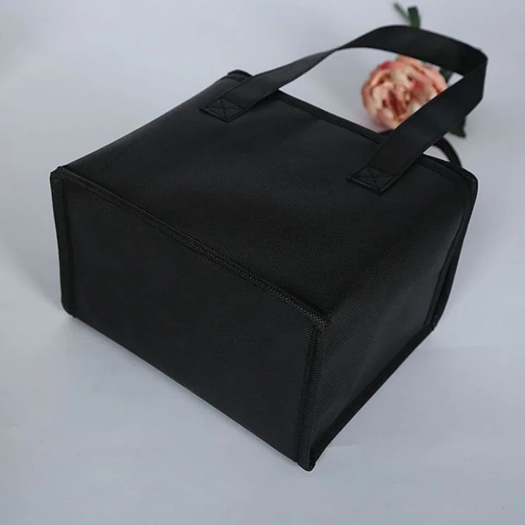 Outdoor Picnic Reusable Hot and Cooler Food Thermal Insulated Foldaway Delivery Tote Bags