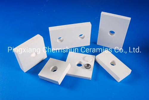 Abrasion Resistant Weldable Alumina Ceramic Brick as Chute Inner Liner