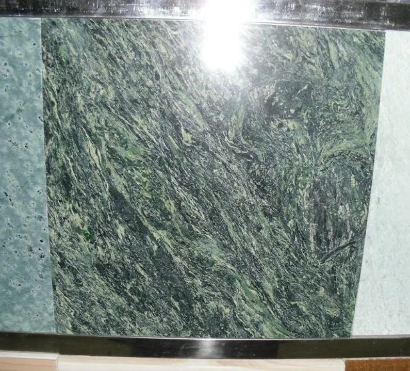 Building Material Natural Stone Peacock Green Marble Slabs/Tiles/Countertops/Vanity Top/Wall Tiles/Flooring