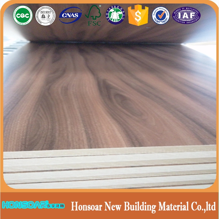 Melamine MDF for Furniture and Building Materials for Kitchen Cabinet