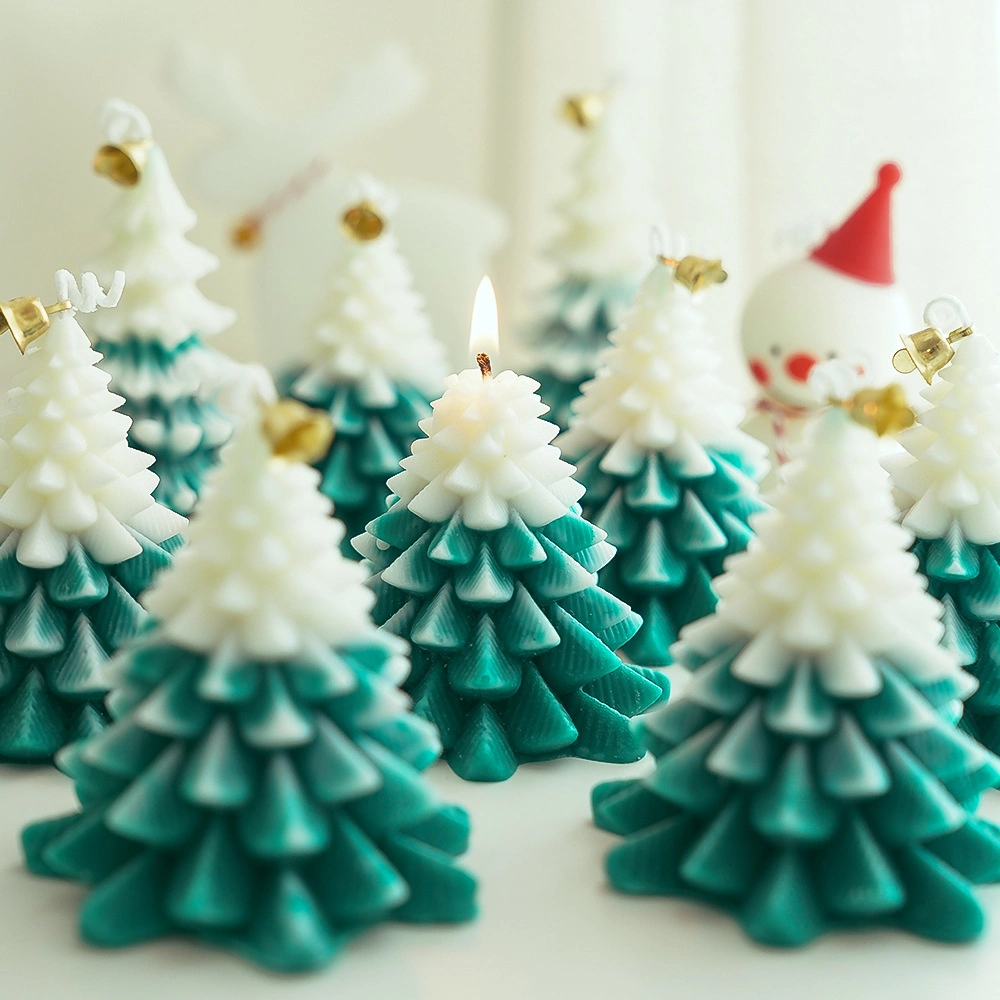 Bougies en forme d'arbre de Noël New Factory pour la maison cadeaux bougies Personnalisé