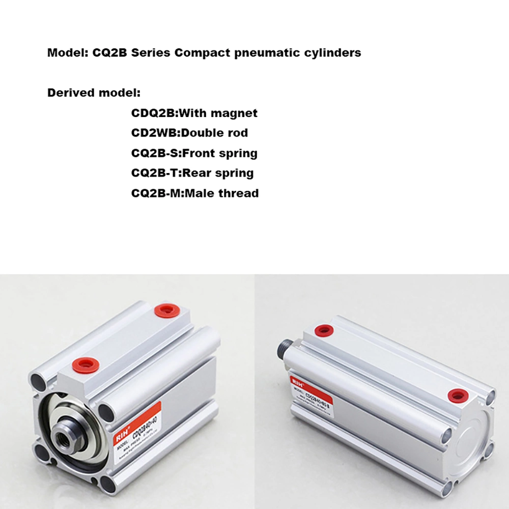 Cq2b Airtac SMC Type Onnt System Air Piston Double Acting Telescopic Price Pneumatic Cylinder