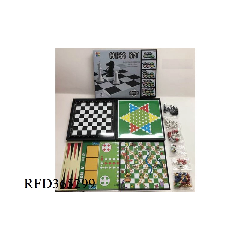 8 in 1 Chess Set Ludo Game Toy Interactive Chess Games for Kids