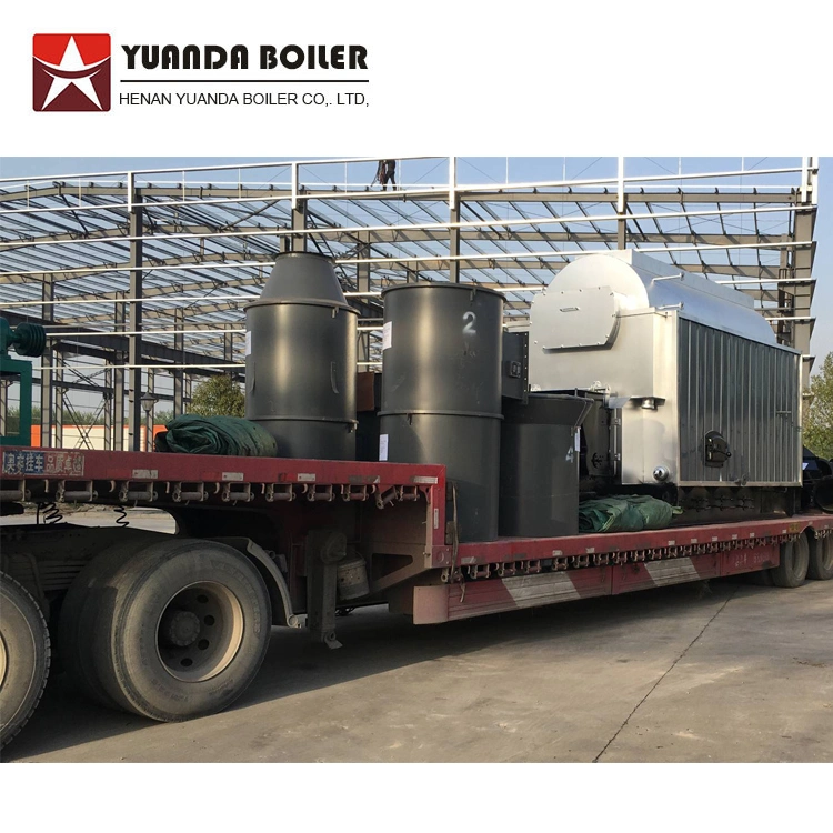 8 Ton Hr Paddy Steam Boiler Machine for Rice Mill