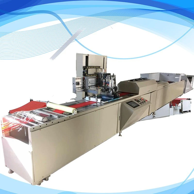 Roll to Roll Heat Transfer Label Screen Printing Machine