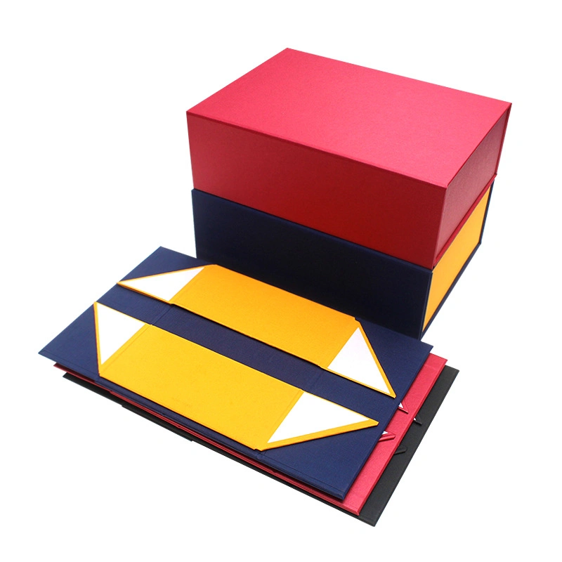 Foldable Cardboard Jewelry Gift Packaging Box, Paper Packaging Carton Box