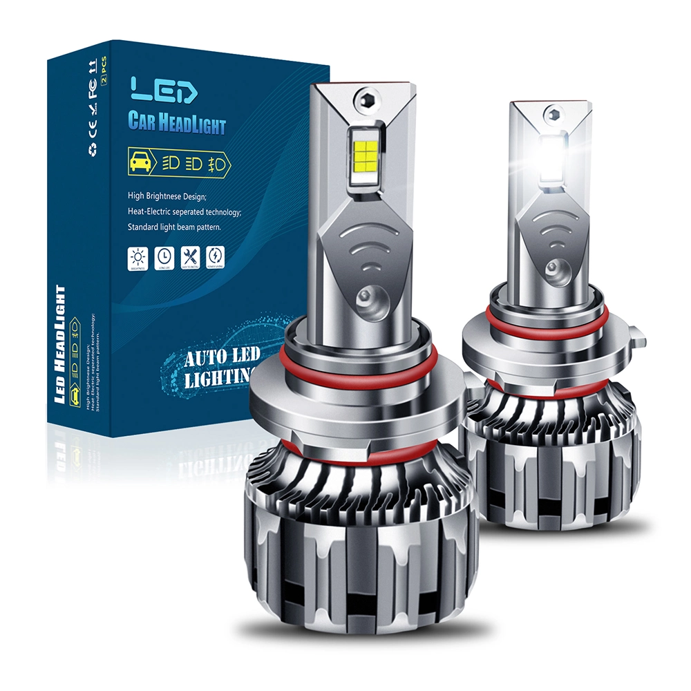 Substituição de HID 65W 6000lm Farol de LED para Carro H4 H7 H1 LED H8 H9 H11 3000K 6500K 2 Cores Luz de Neblina Automotiva 65W 12V.