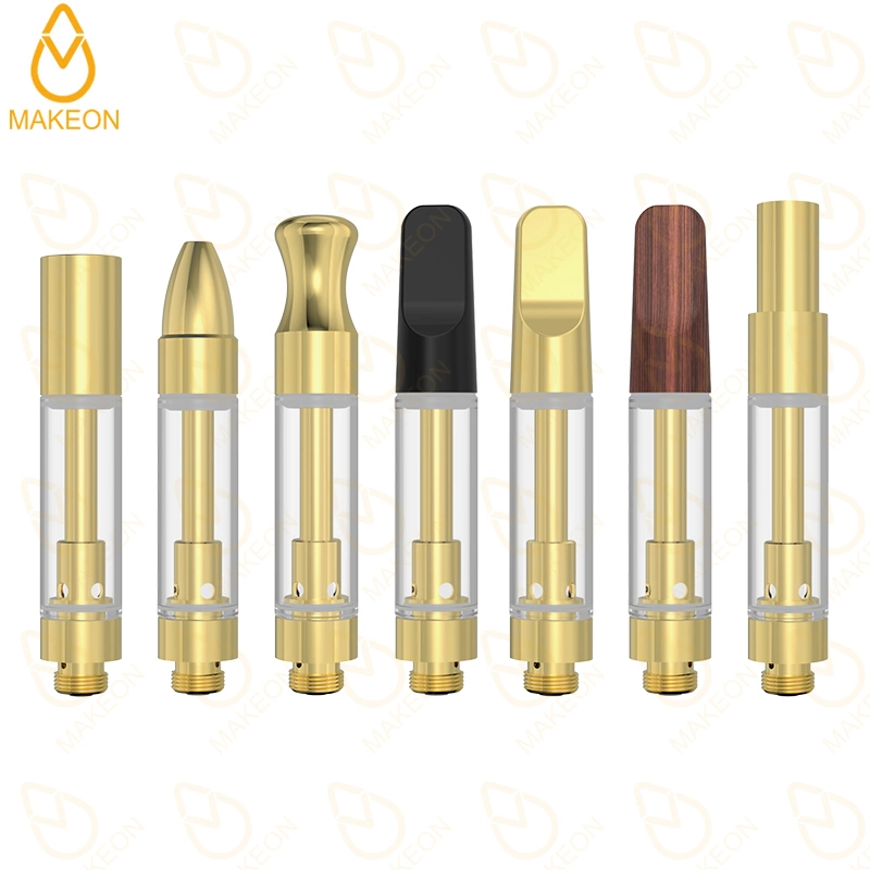 Makeon Cc Wholesale/Supplier 510thread Cartridge Empty Atomizer Vape Cart Thick Oil Live Resin Vape Tank