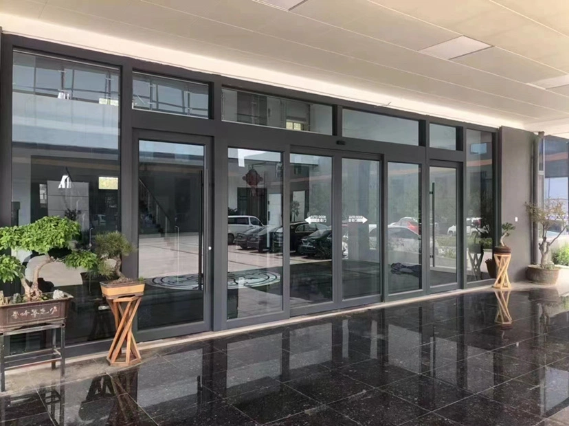 Heavy Duty Automatic Glass Sliding Doors