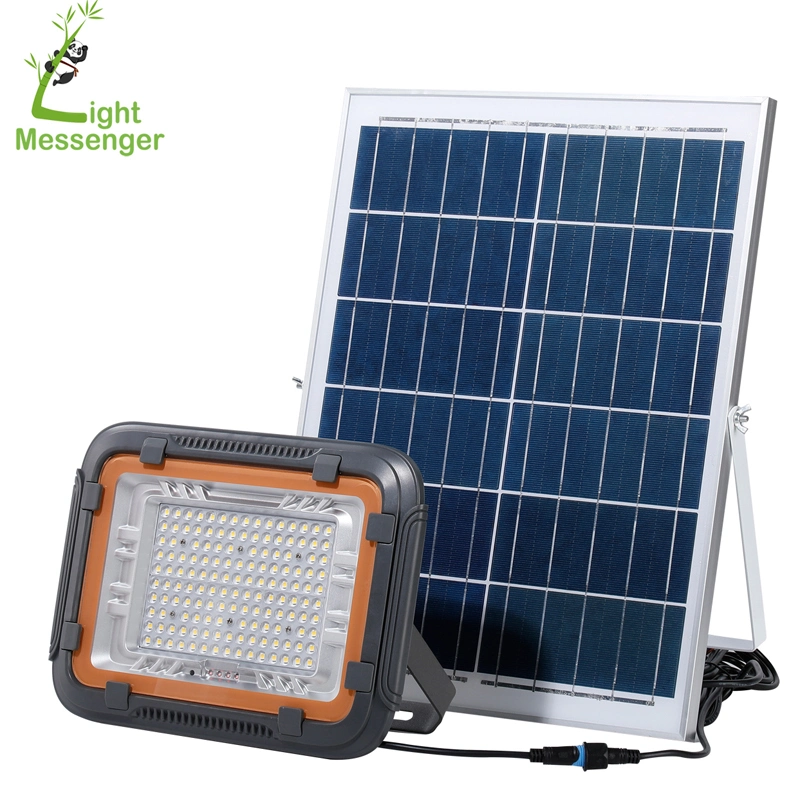 Light Messenger Factory Wholesale/Supplier Hot Sale New Outdoor Indoor Floodlight Motion Sensor Garden Wall Lighting Street Control Flood Light 100W 200W 600W Solar Lamp