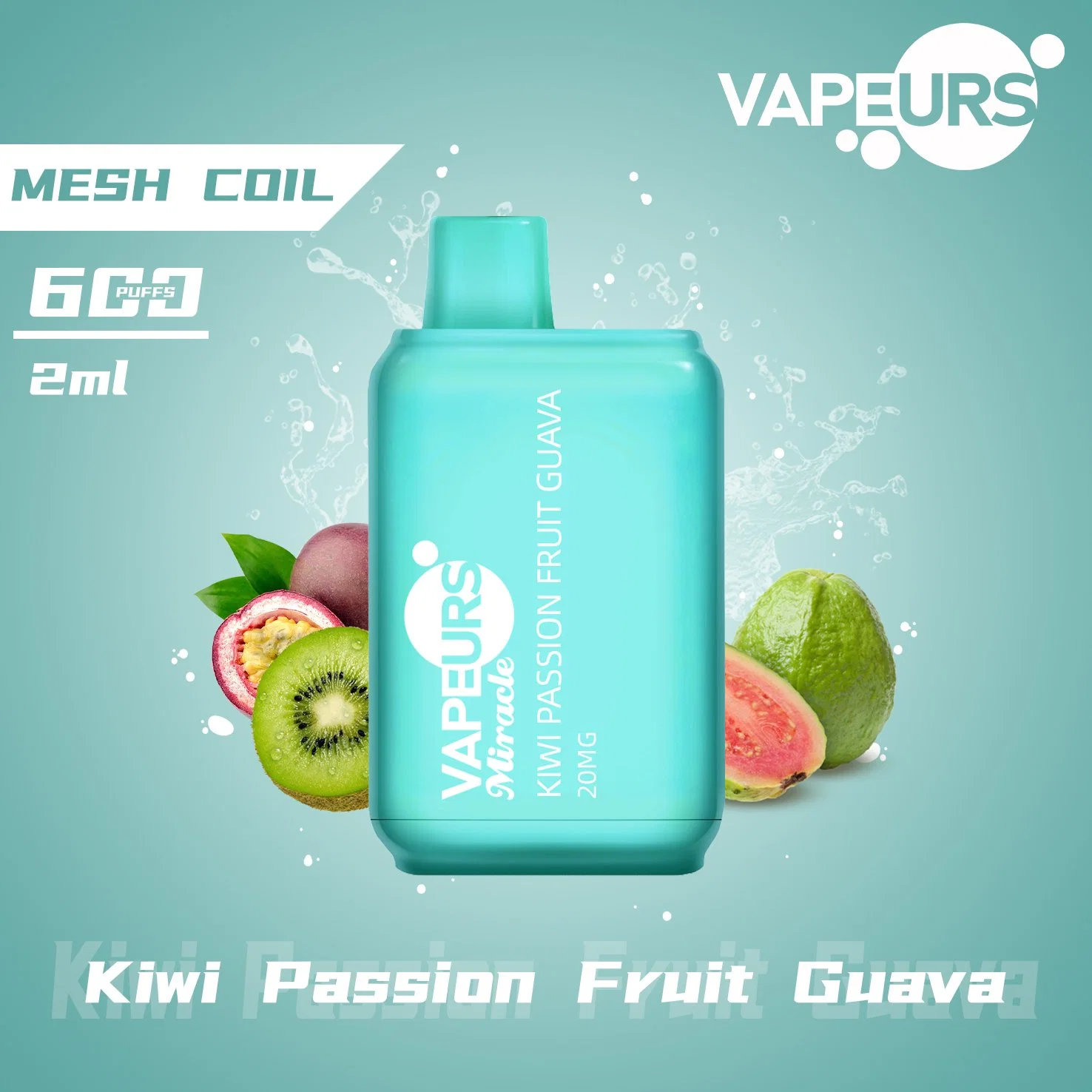 Formato quadrado Relógio para crianças Vapeurs 800/1000/1200/1500 Puff queda grossista Vape de envio