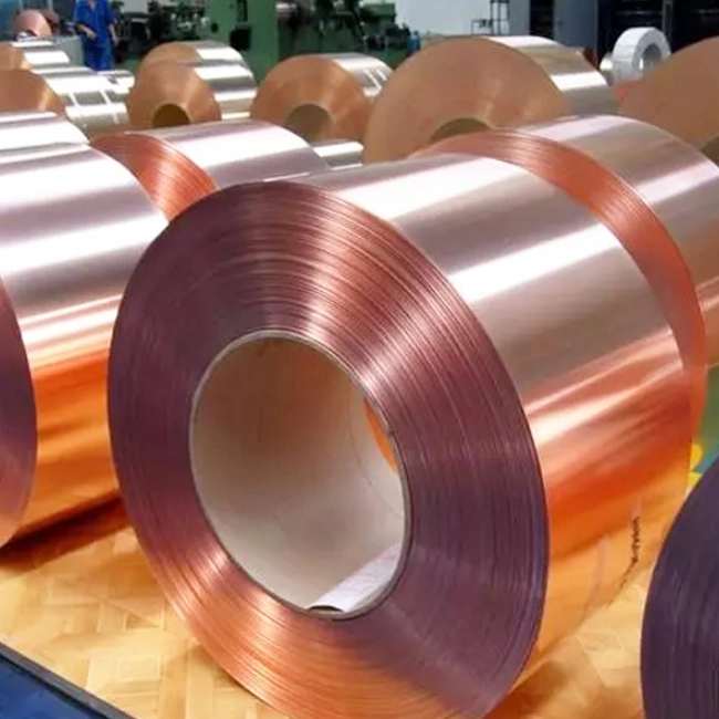 China Factory Customized ASTM C22000 C2200 Red Copper Coil with Best Quality