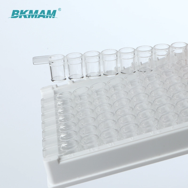 Elisa 96 Well Plate All Black and All White Elisa Plate Flat Bottom Luminescent Plate Independent Sterile Package Tc Adherence Treatment Sterile Elisa Plate