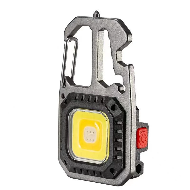 Multi-Functional Rechargeable Flashlight High Quality Pocket Keychains Flashlight