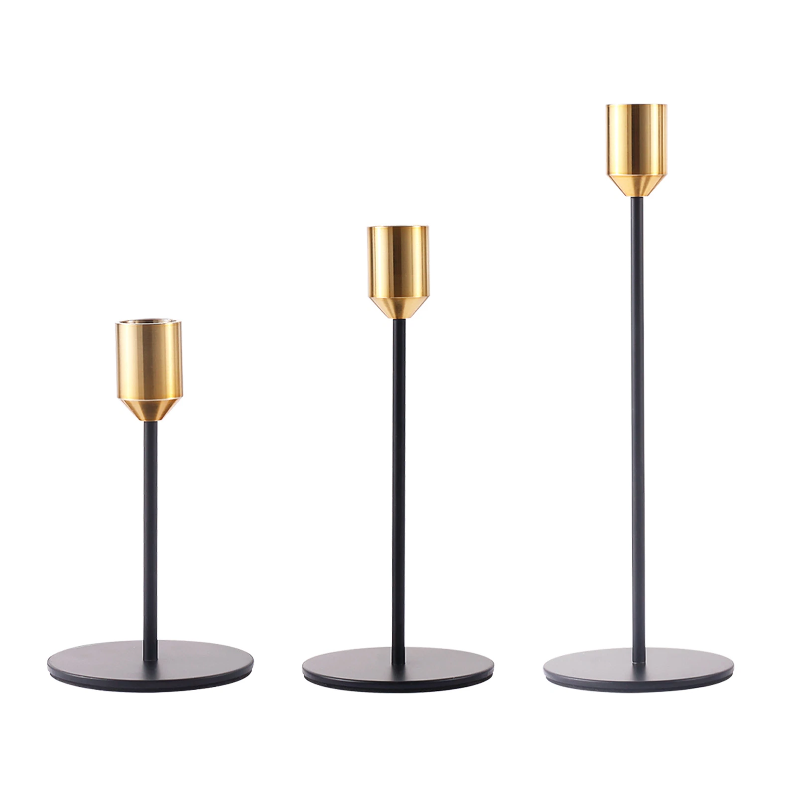 Elegant Design Stylish Modern Single-Head Candlestick Stand Wedding/Dining Table Decorating Candle Holder