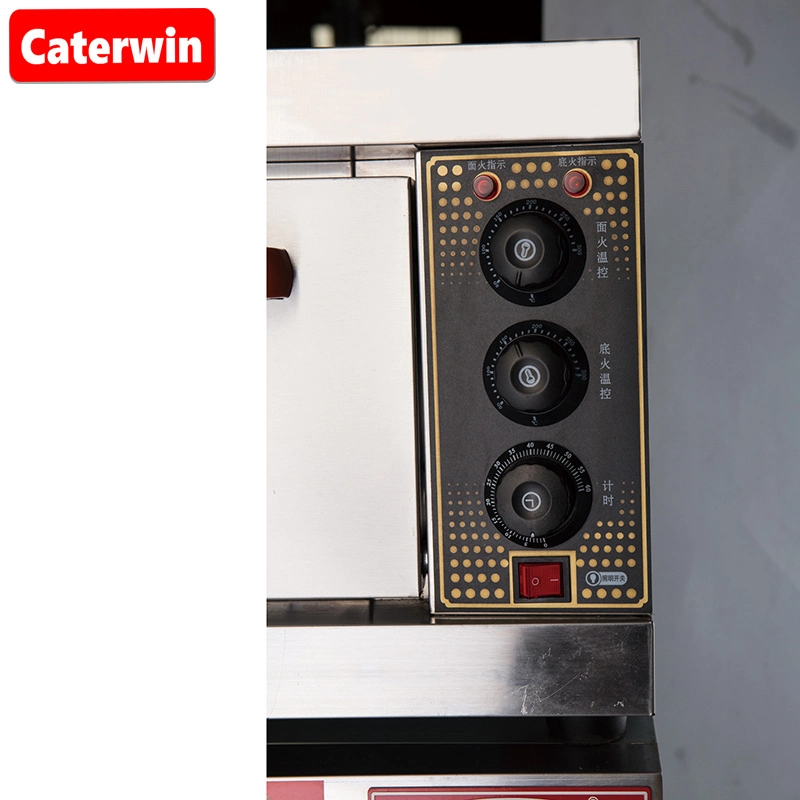 Caterwin Stainless Steel Food Baking Machine Electric Commercial Single Deck Ovens Pizza Oven