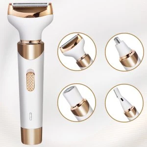 4 in 1 Multifuctional Safe Rechargeable Cordless Women Electric Shaver