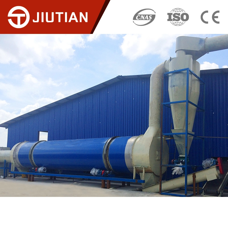 Coconut Peat Drier Cocopeat Coco Coir Rotary Drum Dryer Exported to India