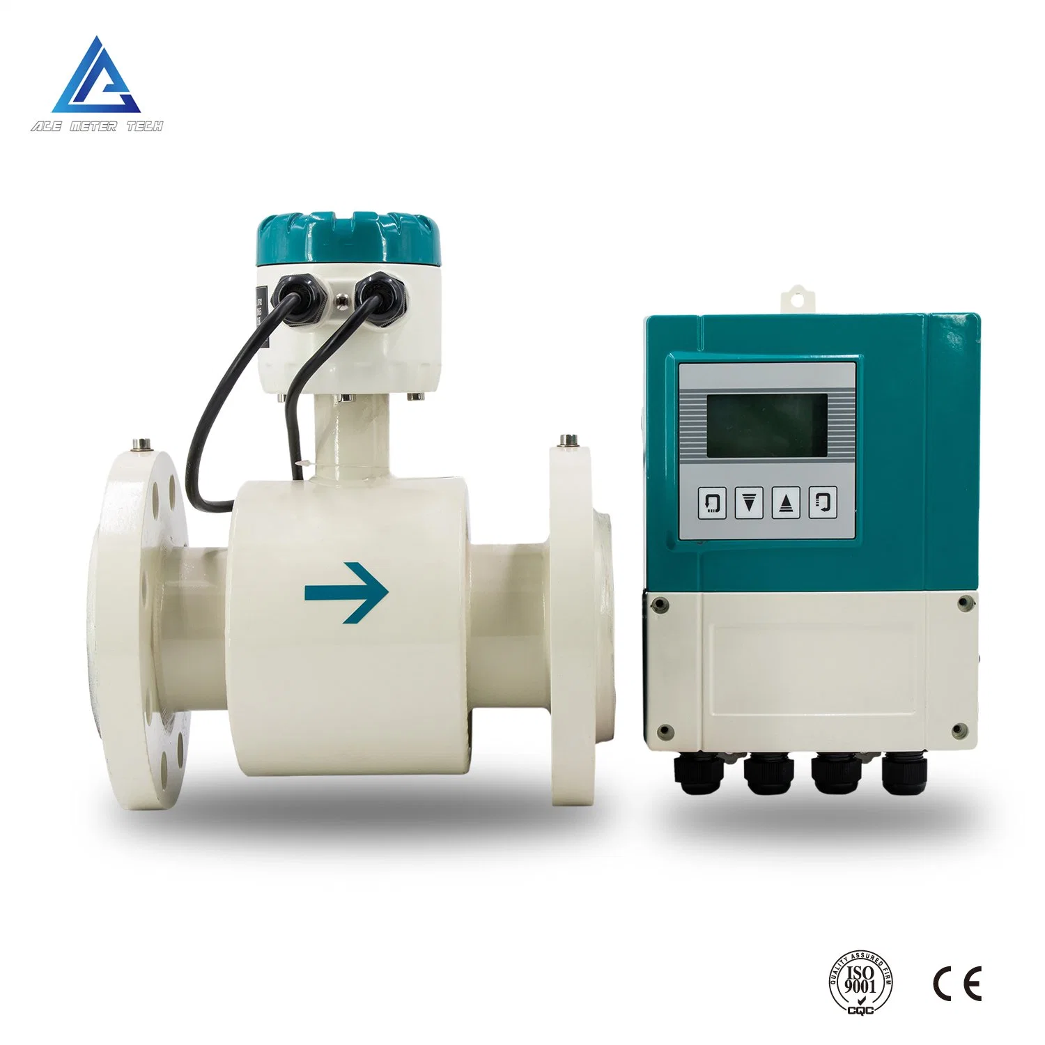 Signal de fréquence de pouls 24VCC débitmètre électromagnétique du débitmètre d'eaux usées