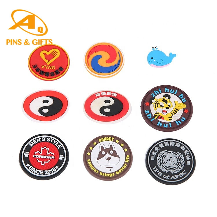 Hot Sell New Product Customized Garment Accessories Screen Satin Woven Labels PVC Silicone Rubber Brand for Clothing Hat Shoes Logo