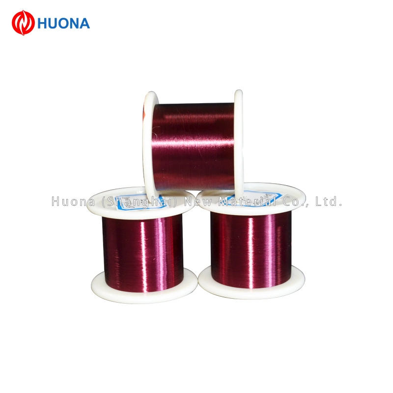 Polyester Enamelled Resistance CuNi40 Alloy High Temperature Enameled Wire