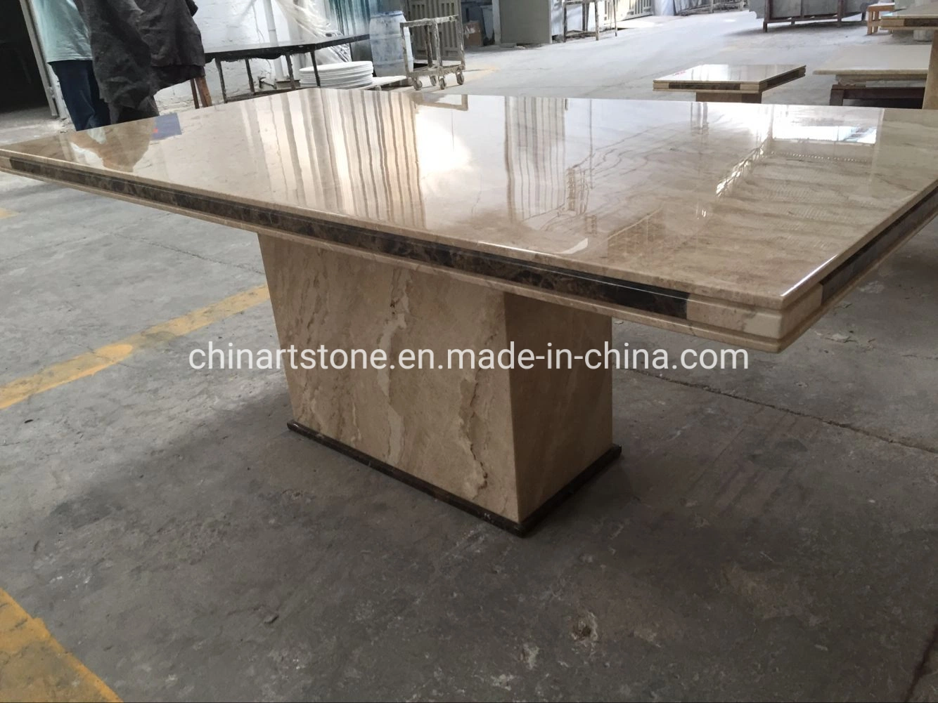 Nature Granite Marble Quartz Stone Furniture for Dining Room