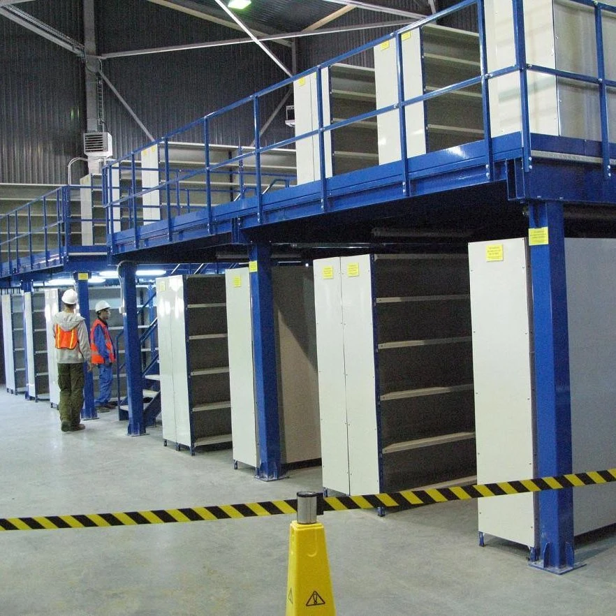 Prefabricated Steel Structure Customized Powder Coating Mezzanine