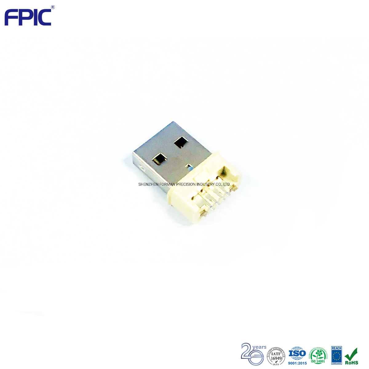 100% Quality Guarantee USB Connector Electronics Cable Plug