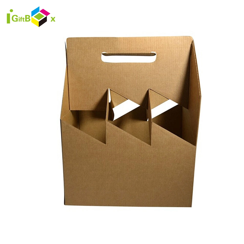 Portable Paper Wine Box Craft